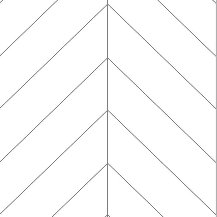 Denver White Chevron Urban Tile Effect - Fibo - Closeup