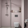 Dusky Pink Hexagonal Urban Tile Effect - Fibo