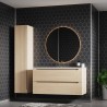 Black Silk Hexagonal Urban Tile Effect - Fibo