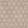 Rough Cement Hexagonal Urban Tile Effect - Fibo - Closeup