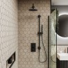 Rough Cement Hexagonal Urban Tile Effect - Fibo