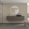 Rough Cement Hexagonal Urban Tile Effect - Fibo