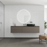 Denver White Metro Brick Urban Tile Effect - Fibo