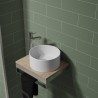 Olive Green Metro Brick Urban Tile Effect - Fibo