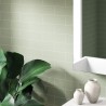 Olive Green Metro Brick Urban Tile Effect - Fibo