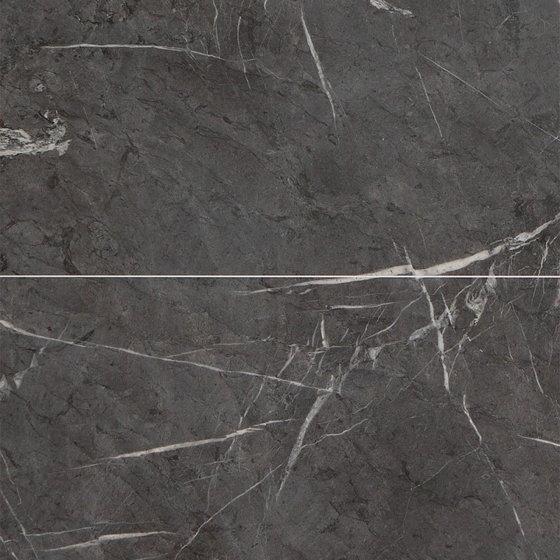 Black Marble Tile Effect - Fibo - Closeup