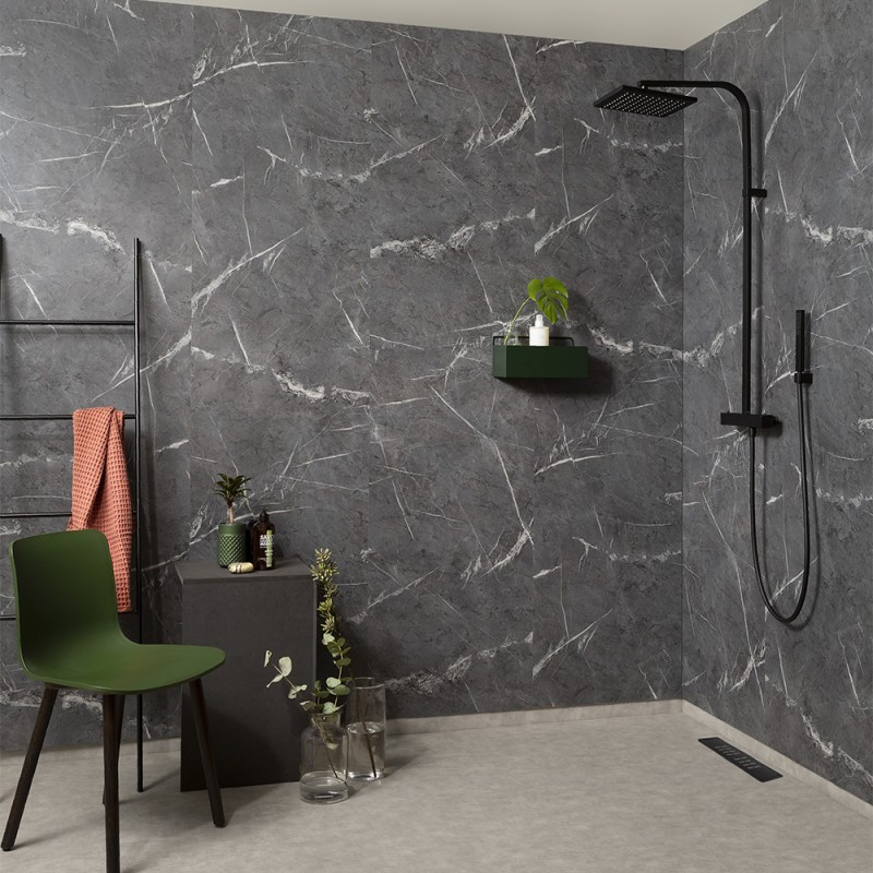 Black Marble Effect - Fibo