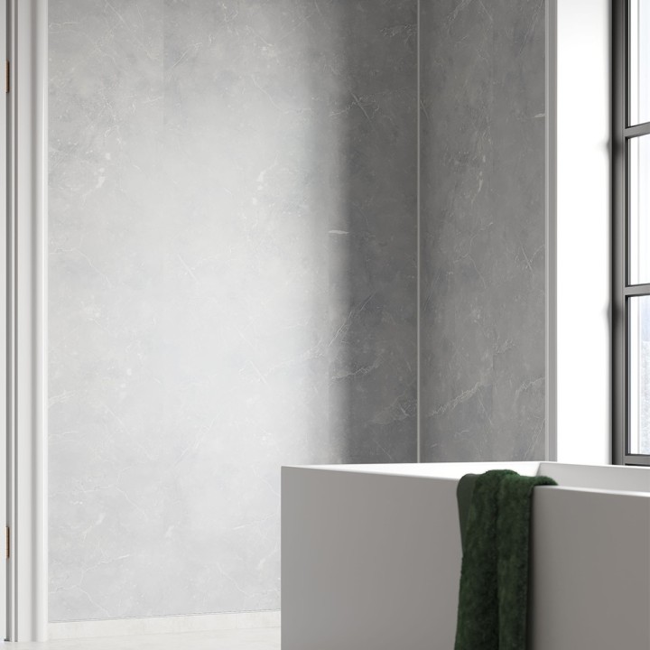 Grey Marble Effect - Fibo