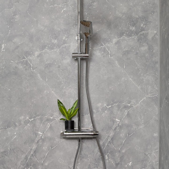 Grey Marble Effect - Fibo
