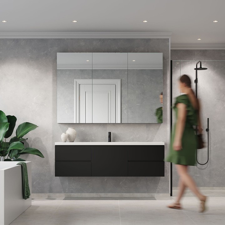 Grey Marble Effect - Fibo