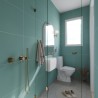 Aqua Mint Contemporary Tile Effect - Fibo