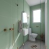 Light Green Contemporary Tile Effect - Fibo