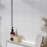 Denver White Gloss Contemporary Tile Effect - Fibo