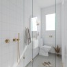 Denver White Gloss Contemporary Tile Effect - Fibo