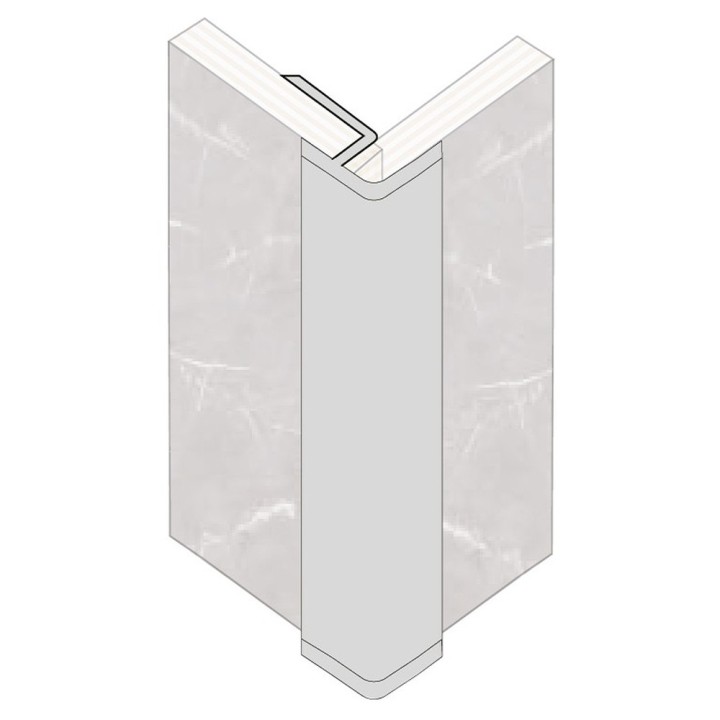 External Corner Profile Square Shape - Fibo