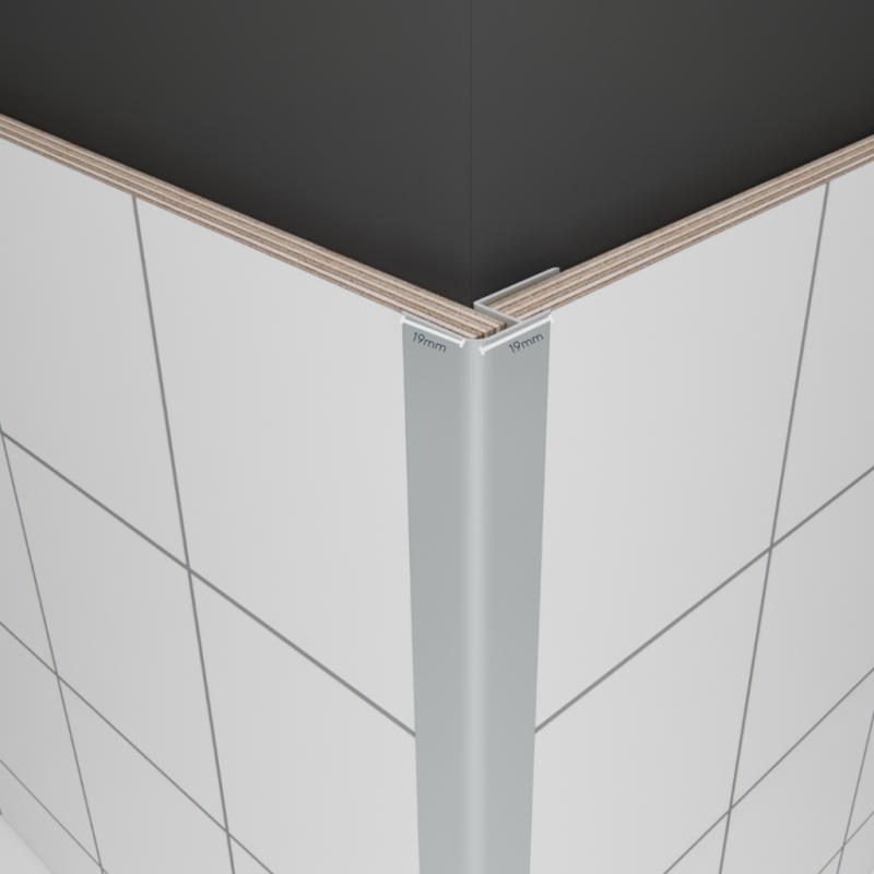 External Corner Profile Square Shape - Fibo