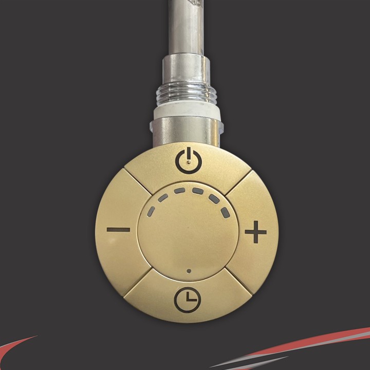 HT Brass / Gold Thermostatic Electric Heating Element (300W & 600W)