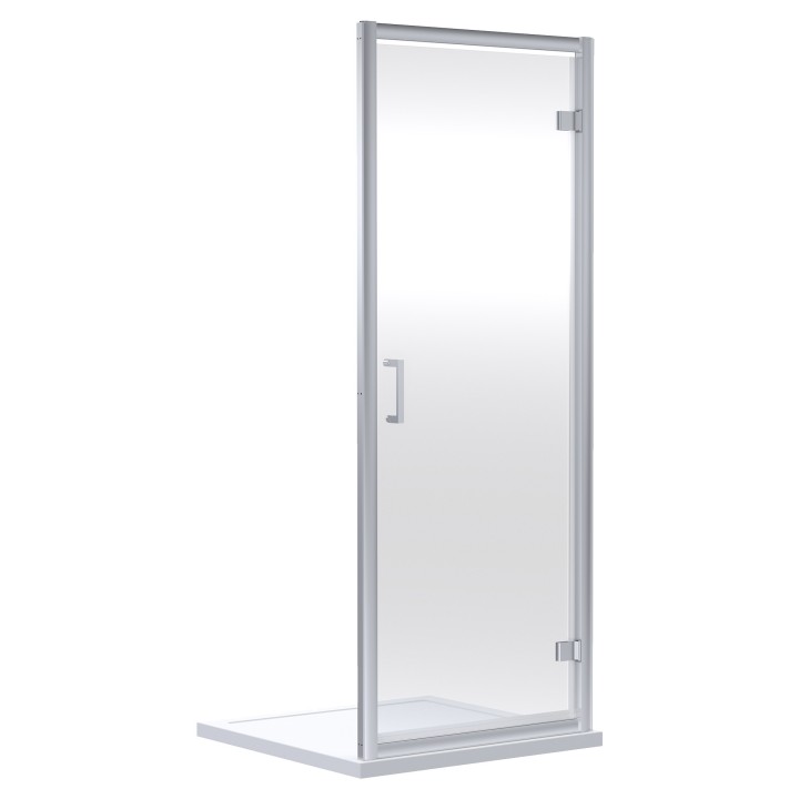 Chrome Rene 6mm Hinged Shower Doors 700mm to 900mm (w) - 4 Sizes