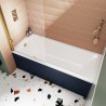 Linton Thin Edge Single Ended Rectangular Bath 1700mm (L) x 700mm (W)- Acrylic - Insitu