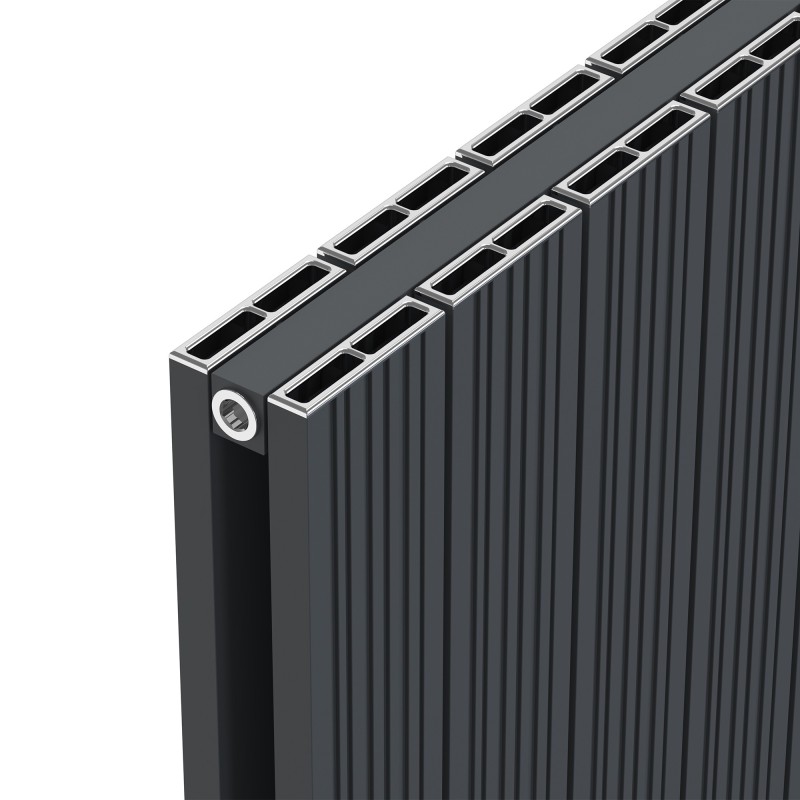 Radyal Tower Bold Anthracite Double Close Up
