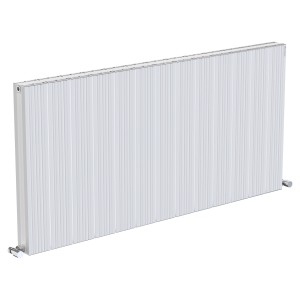 1235mm (w) x 600mm (h) "Tower Bold" Double Panel White Horizontal Aluminium Radiator (26 Extrusions)
