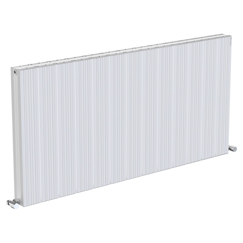 1235mm (w) x 600mm (h) "Tower Bold" Double Panel White Horizontal Aluminium Radiator (26 Extrusions)