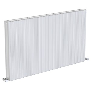 1045mm (w) x 600mm (h) "Tower Bold" Double Panel White Horizontal Aluminium Radiator (22 Extrusions)