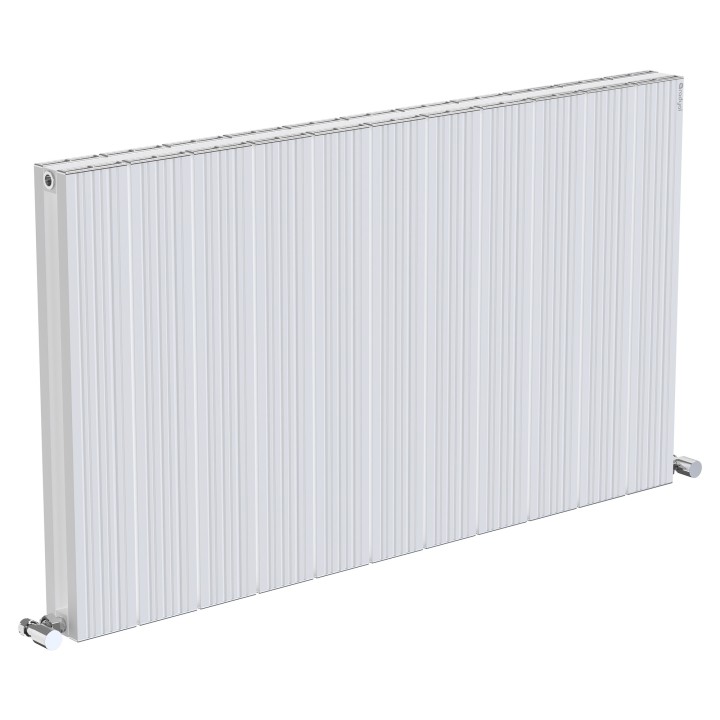 1040mm (w) x 600mm (h) Tower Bold Double Panel White Horizontal Aluminium Radiator (22 Extrusions)