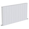 1045mm (w) x 600mm (h) "Tower Bold" Double Panel White Horizontal Aluminium Radiator (22 Extrusions)