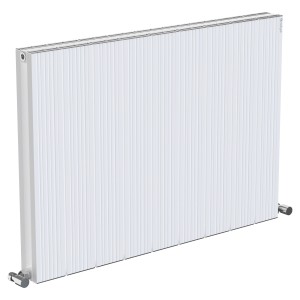 855mm (w) x 600mm (h) "Tower Bold" Double Panel White Horizontal Aluminium Radiator (18 Extrusions)