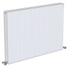 855mm (w) x 600mm (h) "Tower Bold" Double Panel White Horizontal Aluminium Radiator (18 Extrusions)