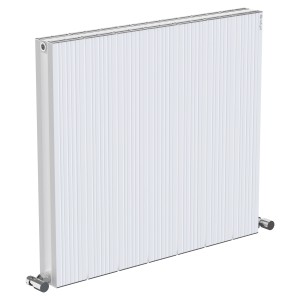 665mm (w) x 600mm (h) "Tower Bold" Double Panel White Horizontal Aluminium Radiator (14 Extrusions)