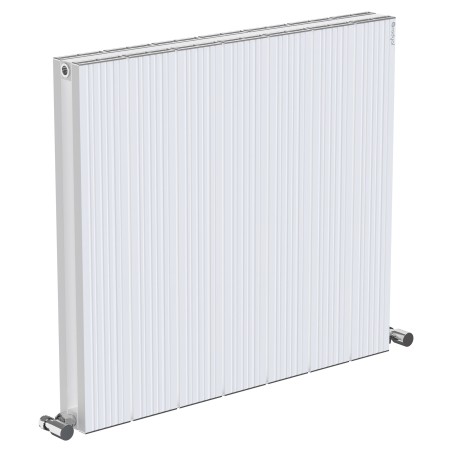 665mm (w) x 600mm (h) "Tower Bold" Double Panel White Horizontal Aluminium Radiator (14 Extrusions)