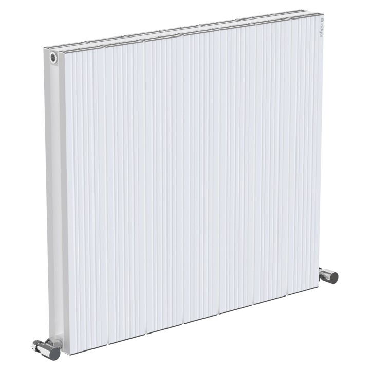 660mm (w) x 600mm (h) Tower Bold Double Panel White Horizontal Aluminium Radiator (14 Extrusions)