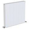 665mm (w) x 600mm (h) "Tower Bold" Double Panel White Horizontal Aluminium Radiator (14 Extrusions)