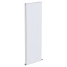570mm (w) x 1800mm (h) "Tower Bold" Double Panel White Vertical Aluminium Radiator (12 Extrusions)