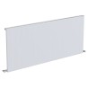 1425mm (w) x 600mm (h) "Tower" Single Panel White Horizontal Aluminium Radiator (15 Extrusions)