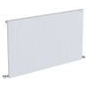 1045mm (w) x 600mm (h) "Tower" Single Panel White Horizontal Aluminium Radiator (11 Extrusions)