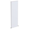 570mm (w) x 1800mm (h) "Tower" Double Panel White Vertical Aluminium Radiator (12 Extrusions)