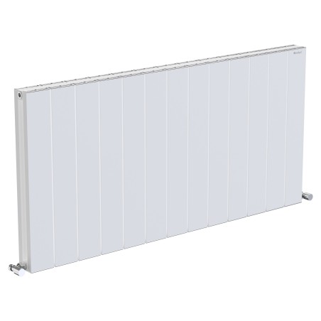 1235mm (w) x 600mm (h) "Tower" Double Panel White Horizontal Aluminium Radiator (26 Extrusions)