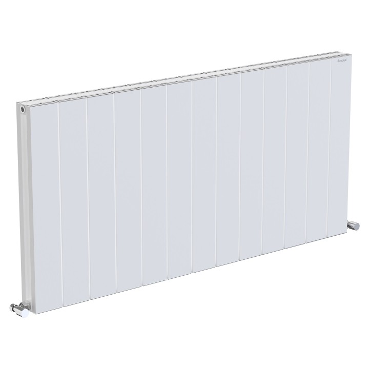 1230mm (w) x 600mm (h) Tower Double Panel White Horizontal Aluminium Radiator (26 Extrusions)