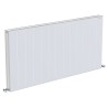 1235mm (w) x 600mm (h) "Tower" Double Panel White Horizontal Aluminium Radiator (26 Extrusions)