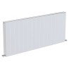 1425mm (w) x 600mm (h) "Tower" Double Panel White Horizontal Aluminium Radiator (30 Extrusions)