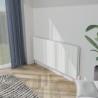 1420mm (w) x 600mm (h) "Tower" Double Panel White Horizontal Aluminium Radiator (30 Extrusions)