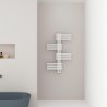 500x852mm Carisa Unico White Towel Rail