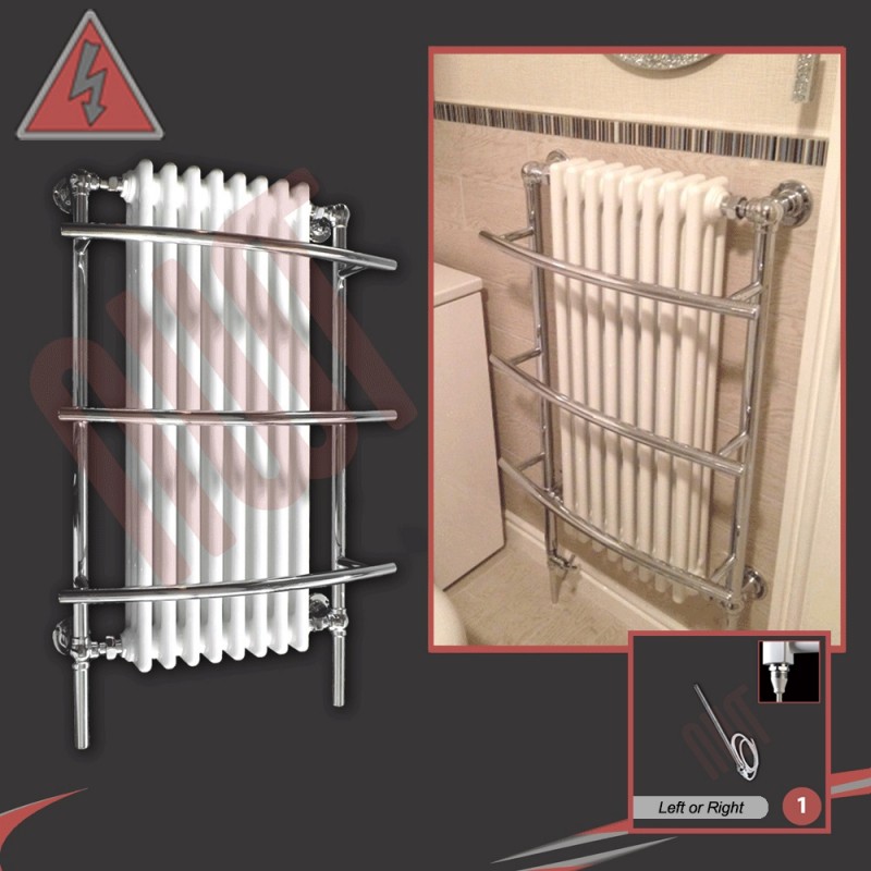 635mm w x 1000mm h Tranmere Traditional Electric Radiator