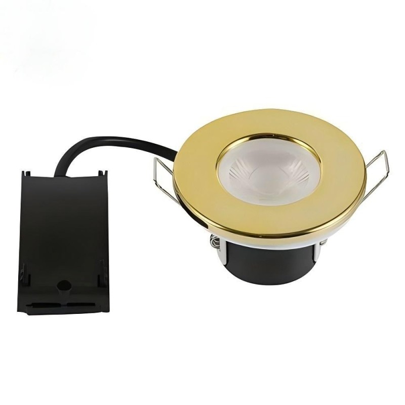 LED Dimmable Spotlights Downlights IP65 Waterproof – 4 Bezel Colour Options