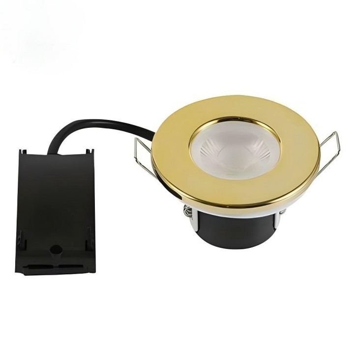 LED Dimmable Spotlights Downlights IP65 Waterproof – 4 Bezel Colour Options - Multi Buy Savings