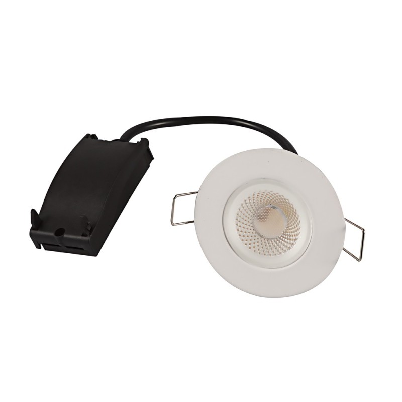 LED Dimmable Spotlights Downlights IP65 Waterproof – 4 Bezel Colour Options