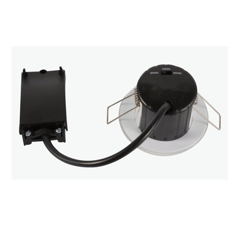LED Dimmable Spotlights Downlights IP65 Waterproof – 4 Bezel Colour Options